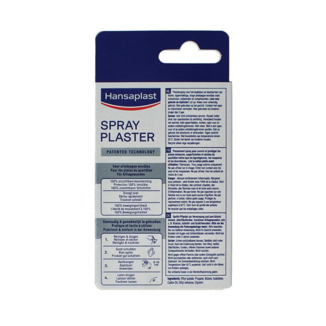 Second skin plaster spray 40.00 Millilitres