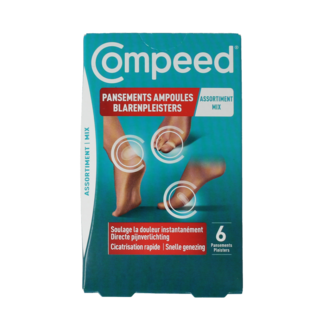 Compeed Pack mixto de apósitos para ampollas 6,00 unidades