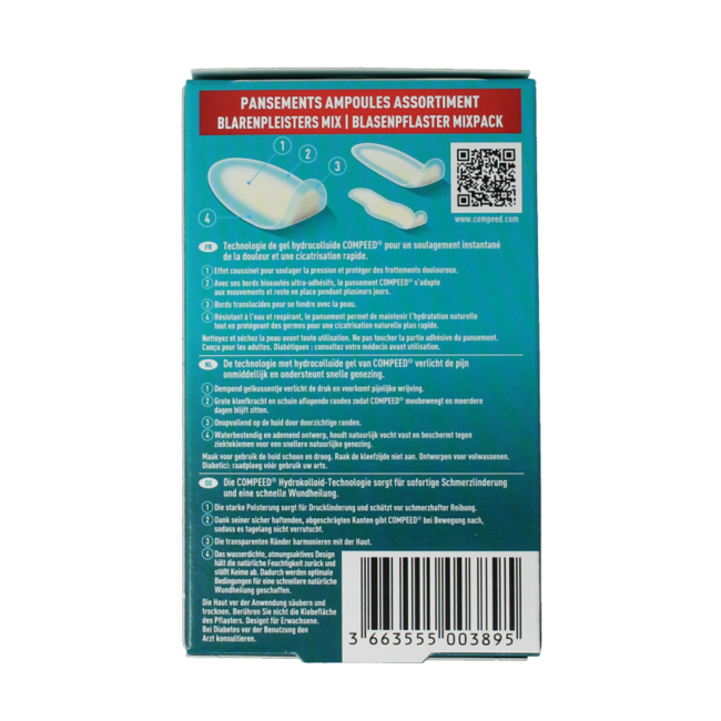 Blasenpflaster Mixpack 6,00 Stück