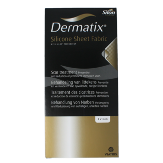 Dermatix Dermatix feuille de silicone en tissu 4x13cm 1,00 pièce