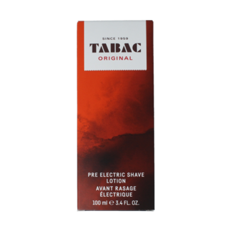 Tabac Original pre electric shave splash 100.00 Milliliter