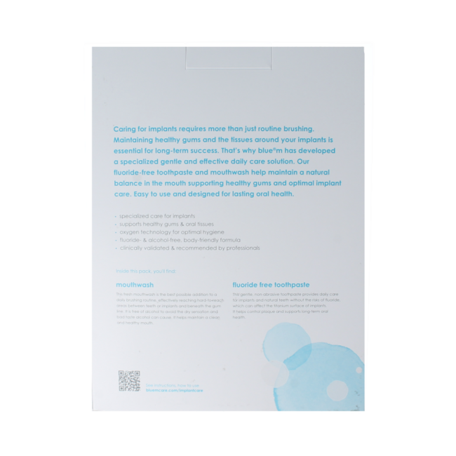 Pack de soins quotidiens pour implants 1,00 Set