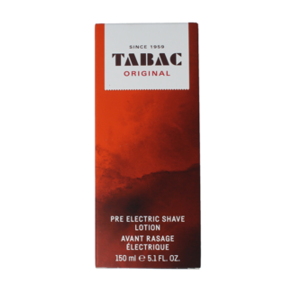 Tabac Original pre electric shave splash 150.00 Milliliter