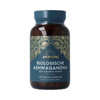 Ayurvediq Ashwagandha biologique 120,00 Capsules