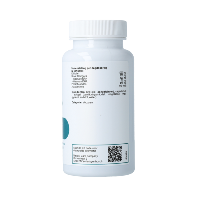 Krill Olie Xtra 90.00 Softgels