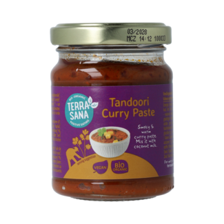 TerraSana Indische Tandoori-Currypaste 130,00 Gramm