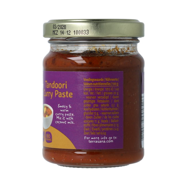 Indian tandoori curry paste 130.00 Gram