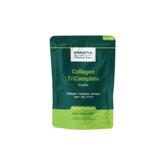Energetica Natura Collagen tricomplete vanilla refill pack 400.00 Gram