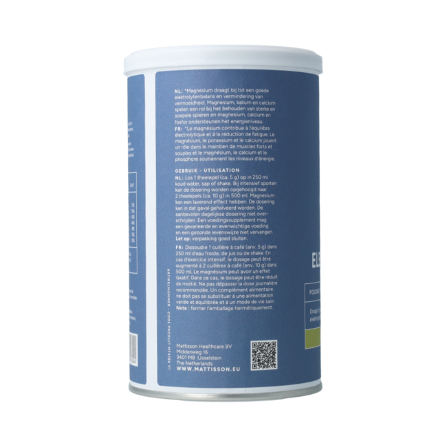 Poudre d'électrolytes Citron Menthe 300,00 grammes