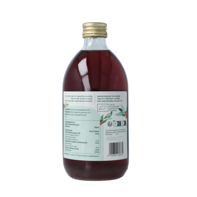 Granatapfelessig Bio 500,00 Milliliter