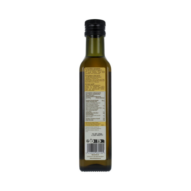 Organic linseed oil 250.00 Millilitres