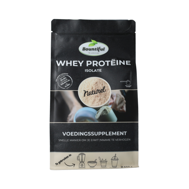 Whey isolaat proteine poeder 500.00 Gram