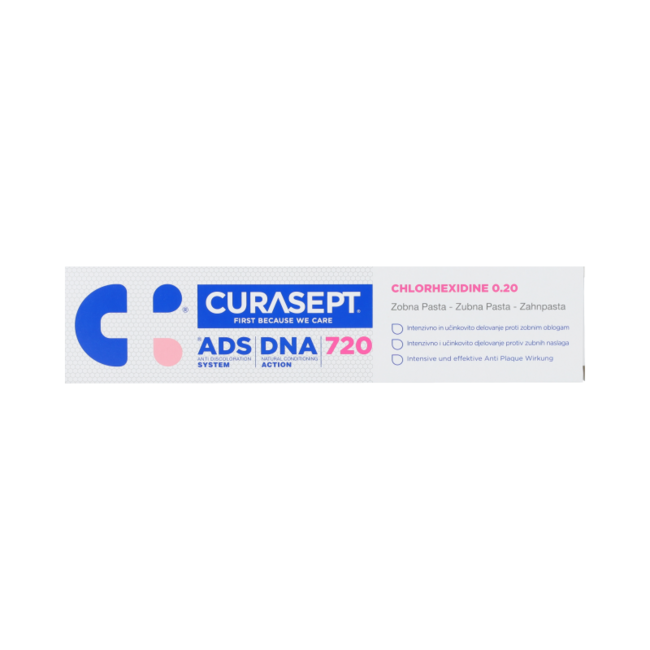 ADS DNA 720 CHX 0,20 % gel dentifrice 75,00 millilitres