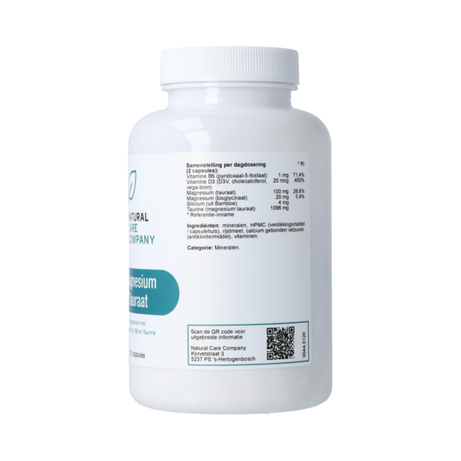 Magnesium Tauraat  120.00 Capsules