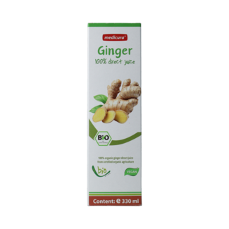 Medicura Ingwer 100 % Saft Bio 330,00 Milliliter