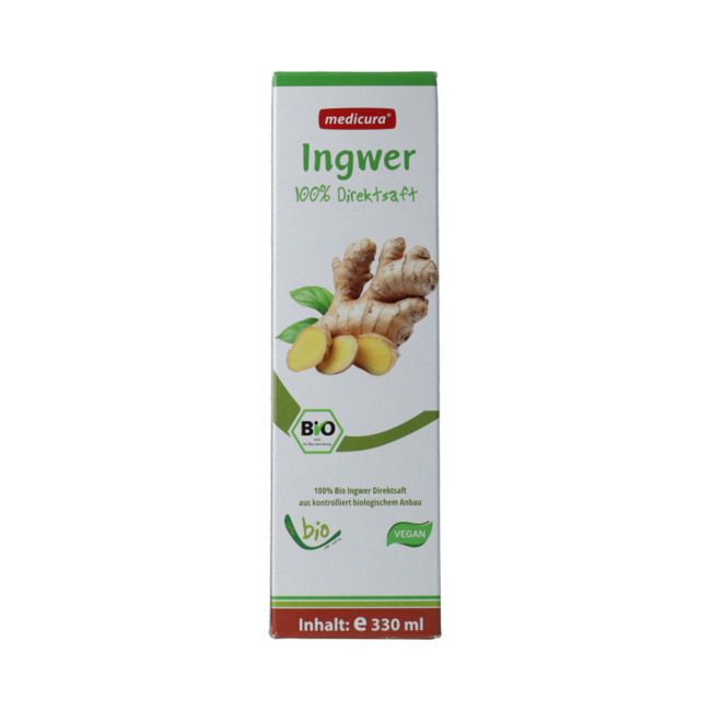 Ingwer 100 % Saft Bio 330,00 Milliliter