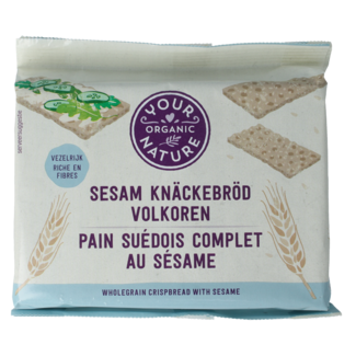 Your Organic Nature Knäckebrot Vollkorn Sesam Bio 250,00 Gramm