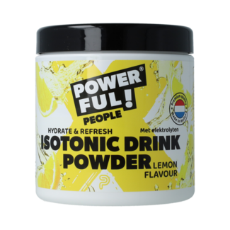 Powerful People Polvere per bevanda isotonica gusto limone 250 grammi