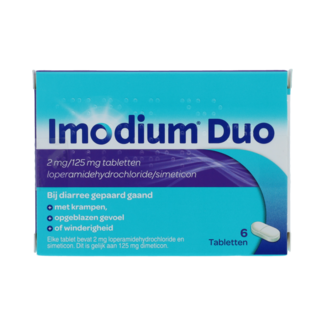 Imodium Imodium duo 6 unidades