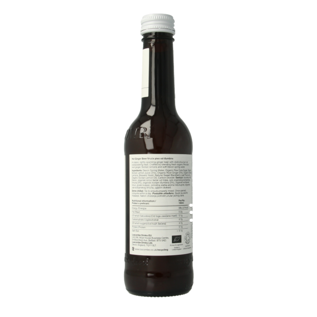 Luscombe Hot gingerbeer bio 270 mililitros