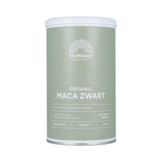 Mattisson Bio Maca Schwarz 300,00 Gramm