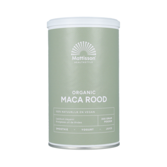Mattisson Organic Red Maca 300.00 Gram