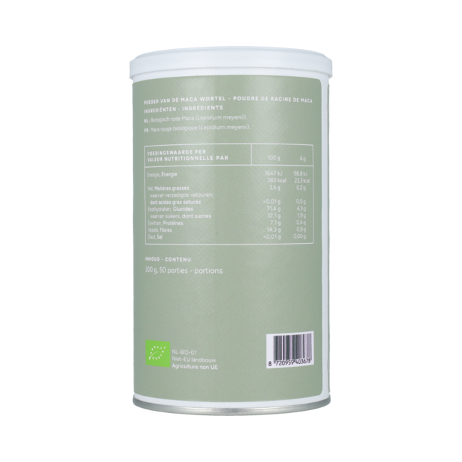 Maca Rouge Bio 300,00 grammes