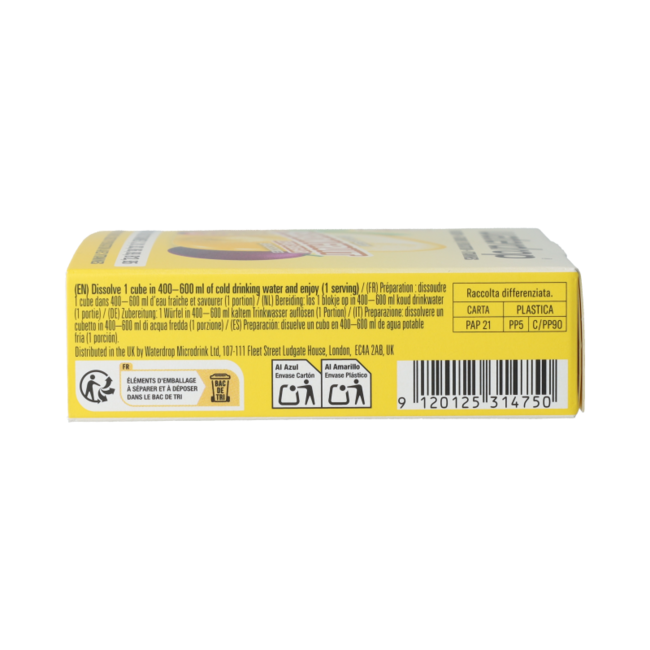 Microdrink sky passion fruit effervescent tablets 12.00 Pieces