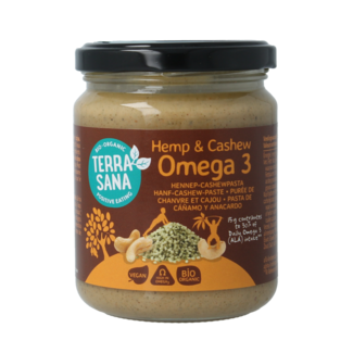 TerraSana Omega 3 Hanf-Cashew-Paste 250,00 Gramm