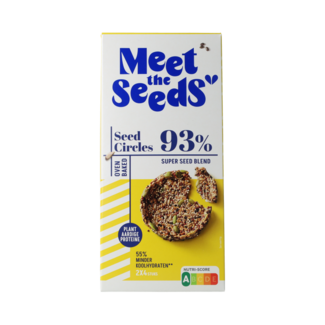 Meet the Seeds Seed Circles - cracker con 93% de semillas bio 160,00 gramos