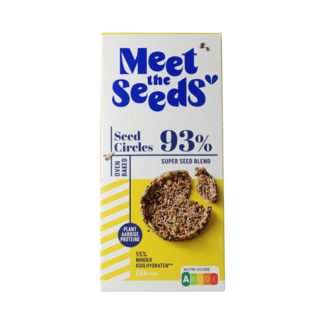 Meet the Seeds Seed Circles - craquelin avec 93 % de graines bio 160,00 grammes