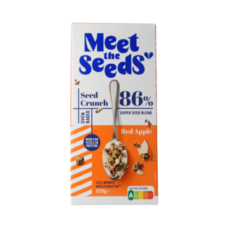 Meet the Seeds Seed Crunch Pomme Rouge - mélange de graines croquant bio 220,00 grammes