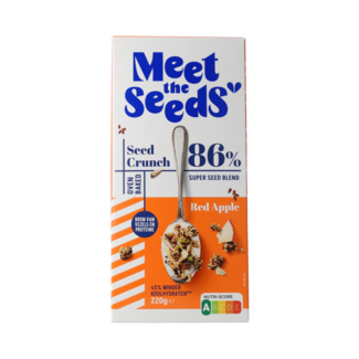 Meet the Seeds Seed Crunch Red Apple - krokante zadenmix bio 220.00 Gram