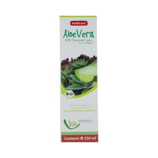 Medicura Aloe Vera 100 % Saft Bio 330 Milliliter