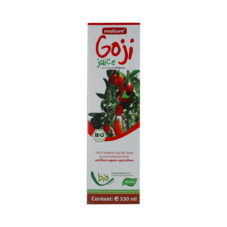 Medicura Goji 100% zumo Bio 330 mililitros