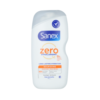 Sanex Douchegel zero% droge huid 400.00 Milliliter