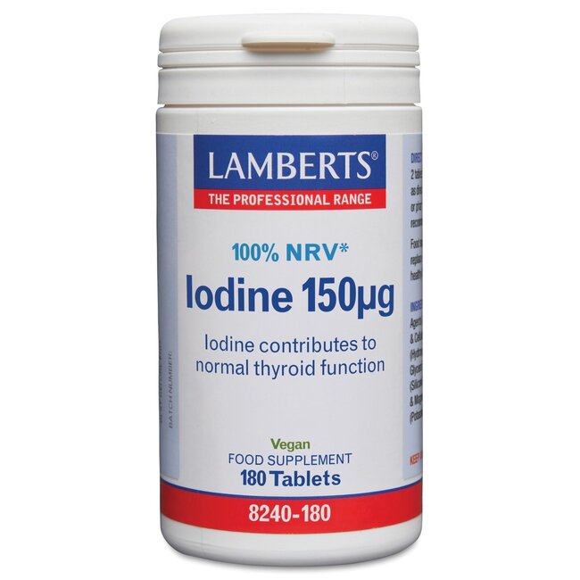 Iode 150mcg (iodine) 180 Comprimés