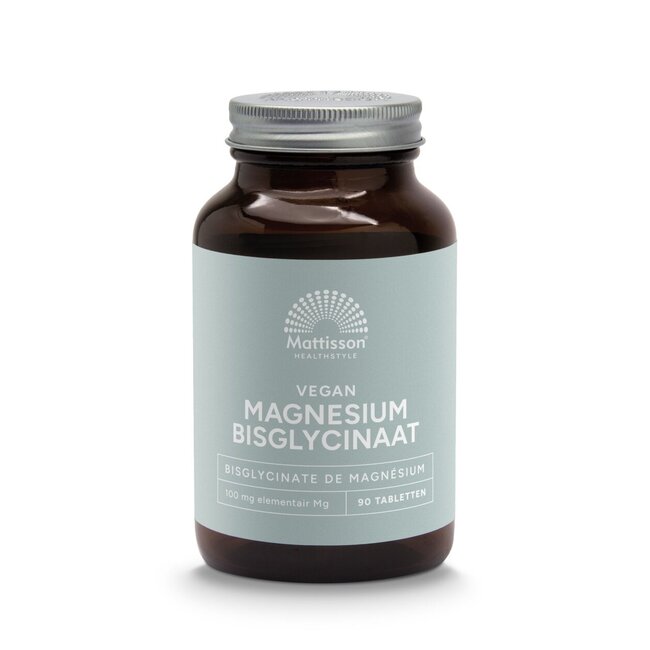Bisglycinate de magnésium 100 mg taurine 90 comprimés