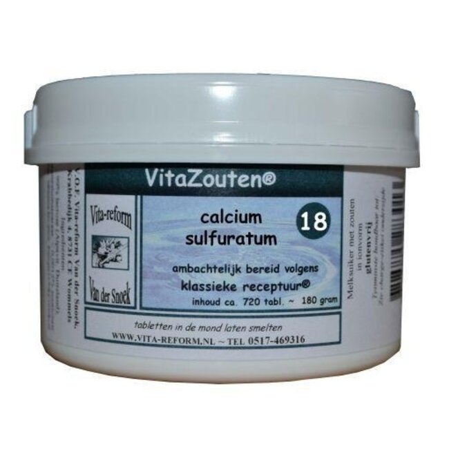 Vitazouten Calcium sulfuratum VitaZout n° 18 720 comprimés