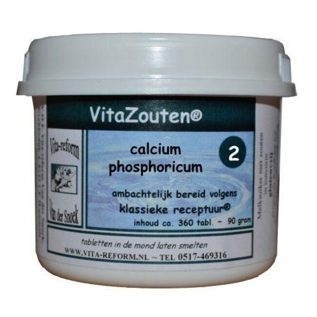 Vitazouten Calcium phosphoricum VitaZout n° 02 360 Comprimés