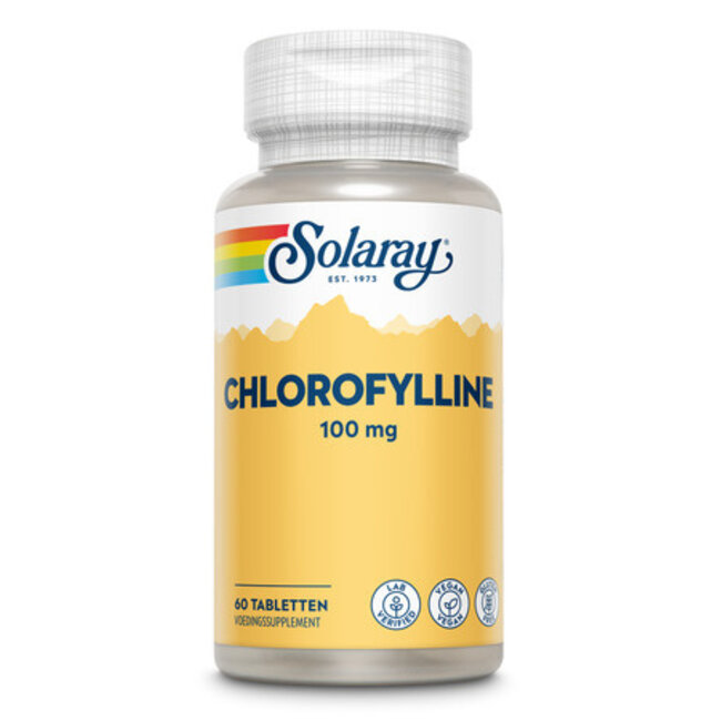 Solaray Clorofilina 60 comprimidos