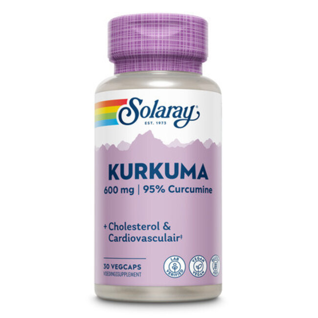 Solaray Cúrcuma 30 cápsulas vegetales