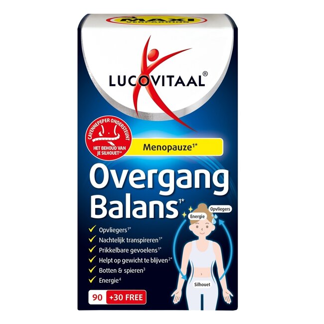 Lucovitaal Overgang balans 120 Tabletten