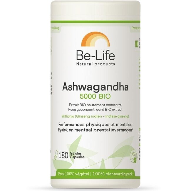 Be-Life Ashwagandha bio 180 Gélules