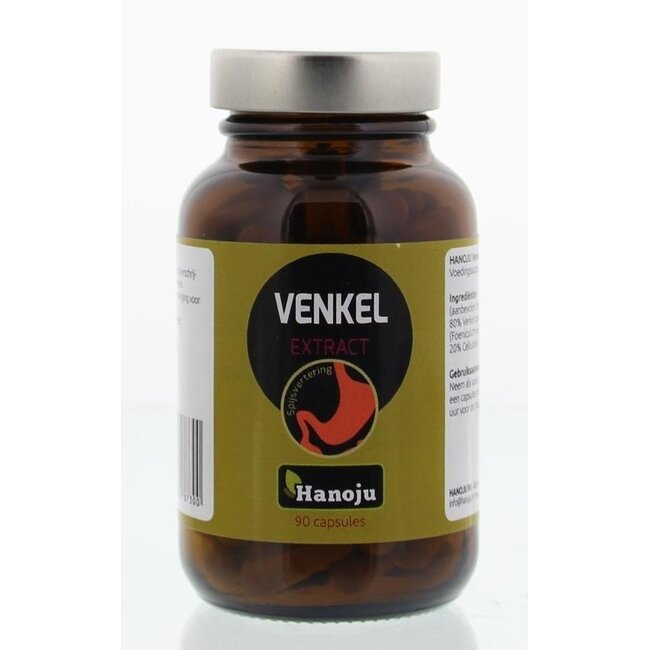 Hanoju Fenchelextrakt 400mg 90 Kapseln