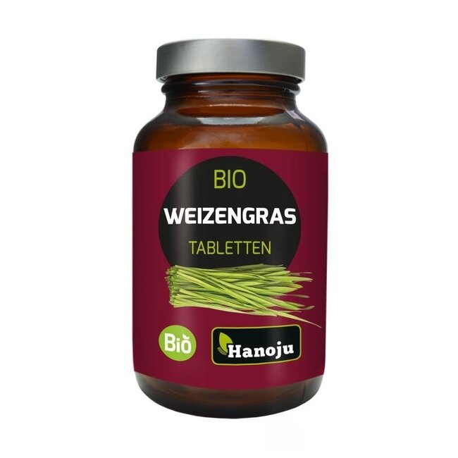 Hanoju Hierba de trigo frasco PET bio 180 Comprimidos
