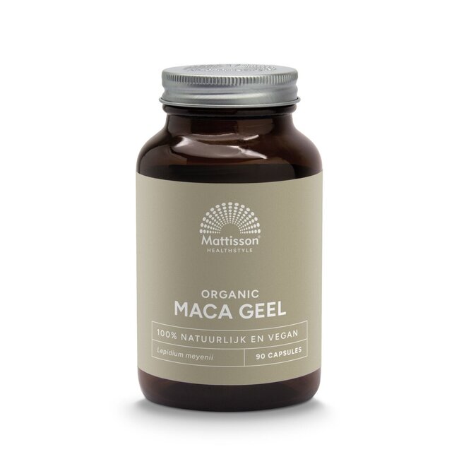 Bio Maca Gelb 90 vegetarische Kapseln