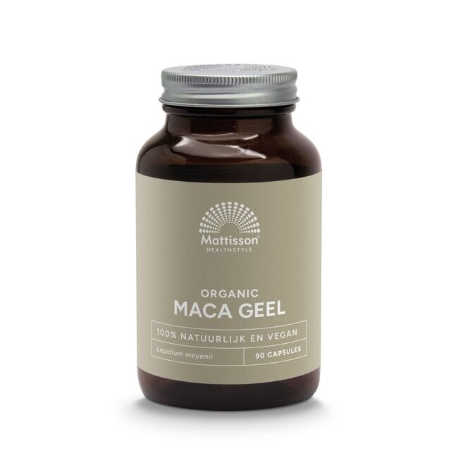 Organic maca geel bio 90 Cápsulas vegetarianas