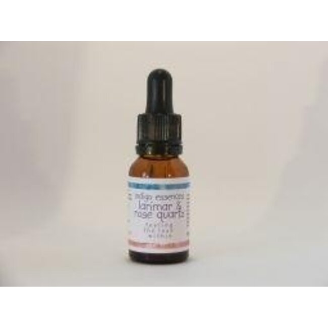 Indigo Essences Larimar y Cuarzo Rosa 15 ml