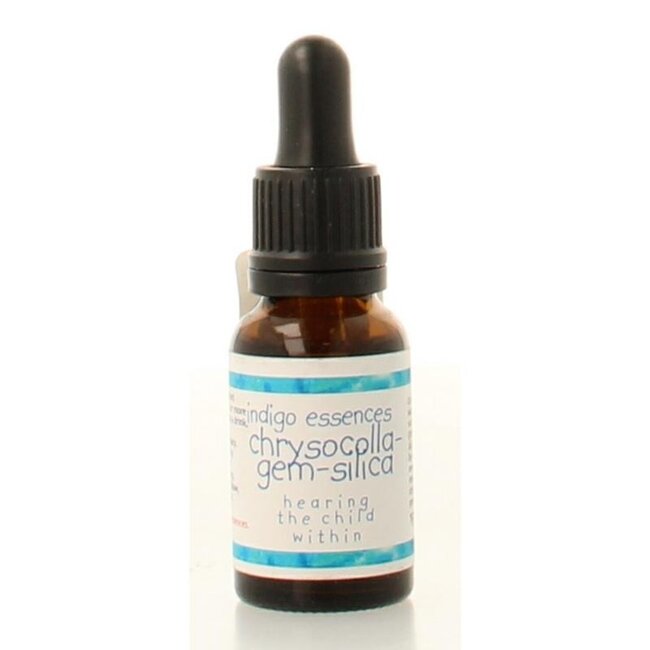 Indigo Essences Chrysocolle-gemme-silice 15 ml